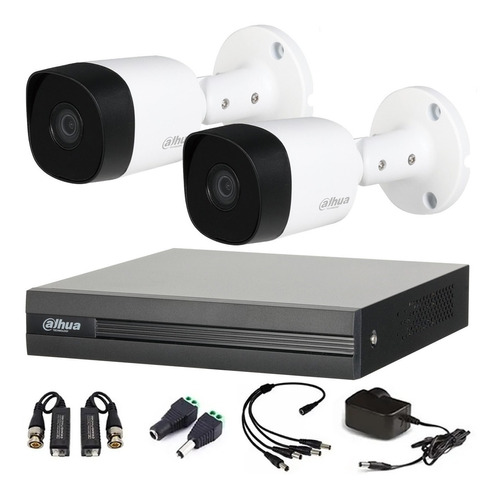 Kit Dvr 4ch Seguridad Dahua 720p + 2 Camaras Bullet Martinez