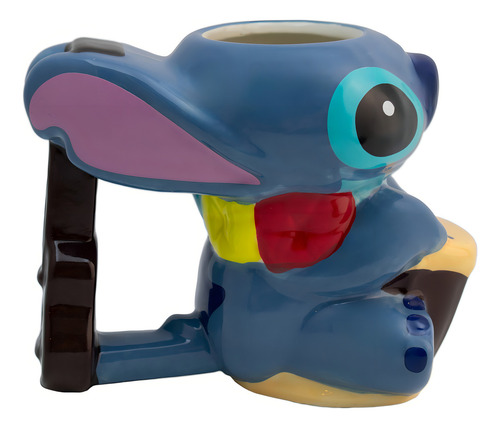 Taza 3d Cerámica Stitch 325 Ml Stitch