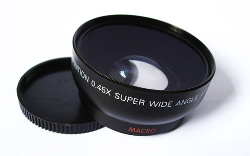 Grande Angular + Macro 58mm P/ Canon T7i T6i T6 T5i T5 T4i