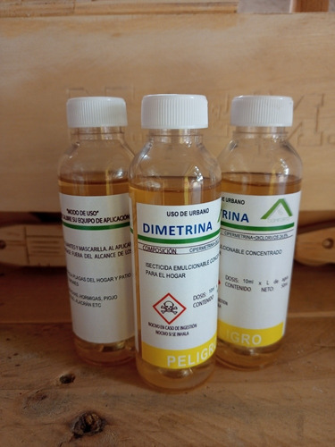 Dimetrina ( Insecticida Para El Hogar ) 12 Unidades De 50ml