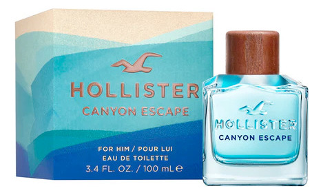 Perfume Hallister Canyon Escape 100 Ml Caballeros. Original