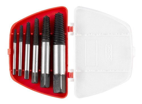 Extrator De Parafusos Com 6 Peças De 3 A 25 Mm