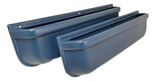 Juego X2 Bolsillos De Puerta Para Ford F-100 82/98 Azul