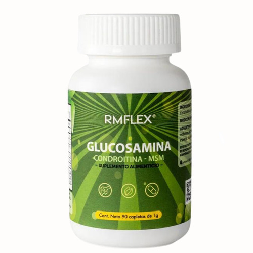Rmflex - Glucosamina + Condroitina Glucosamina + Msn - 90 Tabletas - Sin sabor