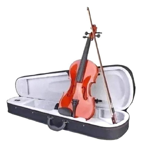 Violín 3/4 Tres Cuartos Strauss Con Estuche