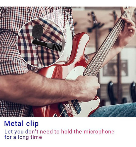 Microfono Celular Lavalier Solapa Android Cámara Para iPhone