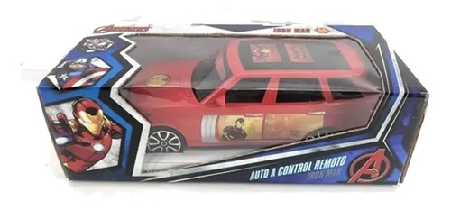 Camioneta Control Remoto Avengers Iron Man Marvel Vehiculo