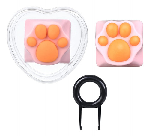 2 Pack Teclas Teclado, Teclas Metal Y Goma, Teclas Rosas,