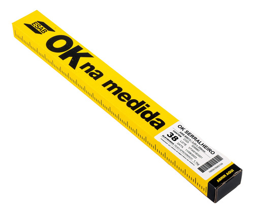 Eletrodo Esab Ok Serralheiro 6013 3,25mm 38 Un- Ok Na Medida