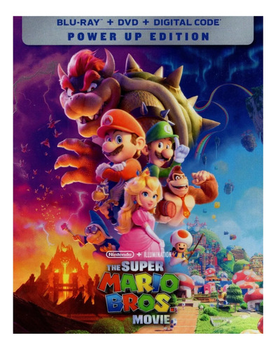 Blu-ray + DVD The Super Mario Bros Movie (2023)