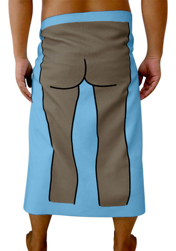 Toalla De Playa En Forma De X Para Hombre, Divertida, Envolt