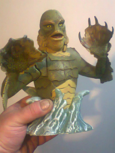 Busto Creature Of Black Lagoon Universal Monsters Retro Kxz