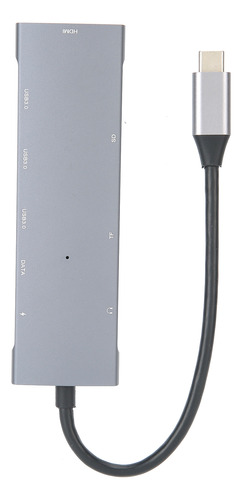 Adaptador Tipo C 9 En 1, Hub Multipuerto, Hdmi, Memoria De A