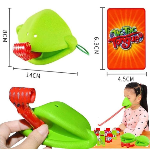 Juego De Lengua De Rana, Juego De Máscara De Lengua De Rana