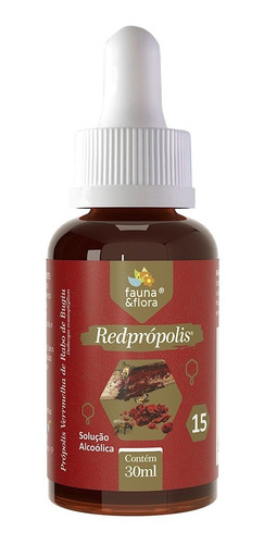 Extrato Própolis Vermelha Puro Red Solução Alcoólica 15