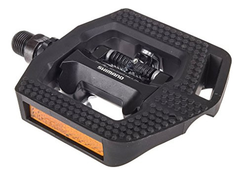 Pedales Shimano Pd-t421 Click'r, Pop Up Mecanismo, Negro
