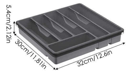 Almacenamiento De Cubiertos Con Tapa Organizador De Cubierto