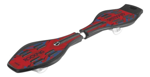 Skate Duas 2 Rodas Waveboard Longboard Surf Rua Rocking