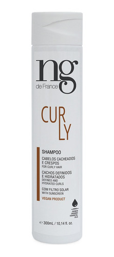 Shampoo Define Cachos Anti Frizz Nutrição Curly Hair 300ml