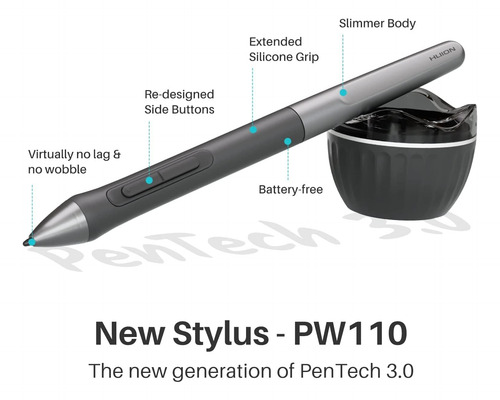 Tableta De Dibujo Huion H641p , Para Windows, Mac, Android