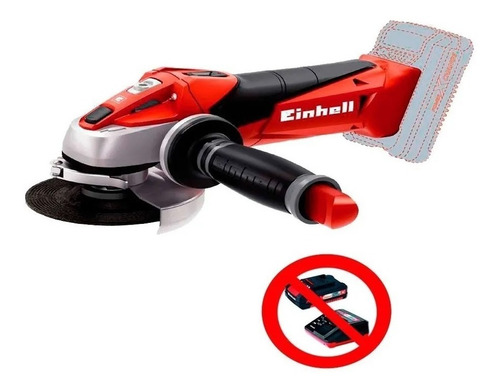 Amoladora Angular Inalámbrica Einhell Te-ag 18/115 Mm 1110