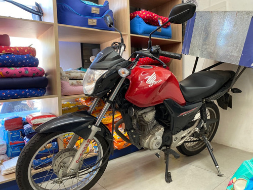 Honda Cg 160 Start 2024 Vermelha - Único Dono, Ipva Pago