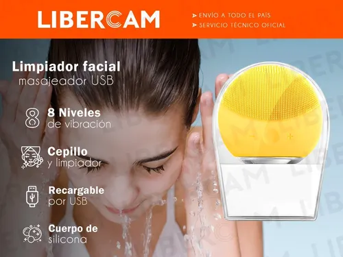 Masajeador facial recargable sale
