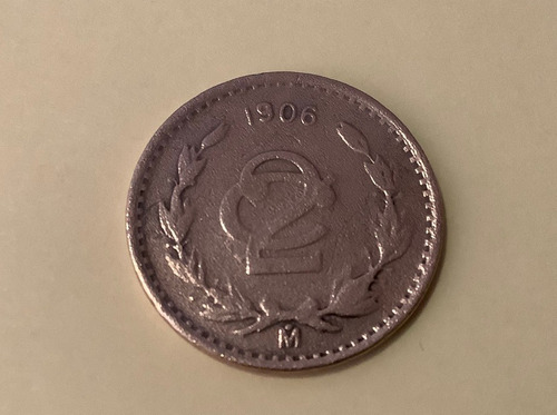 Moneda De 2 Centavos Año 1906