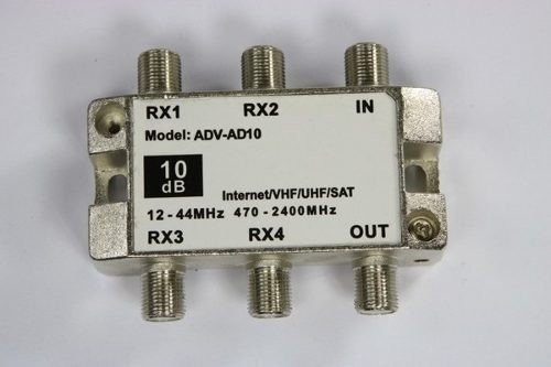 Divisor Sinal Alta Tap 1:4 Satélite/ Tv Digital 470-2400mhz 