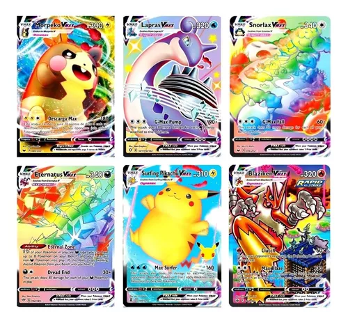 Kit 10 Cartas Pokemon V E Vmax - 7 V Basicas E 3 Vmax - Pronta entrega -  Envio rapido
