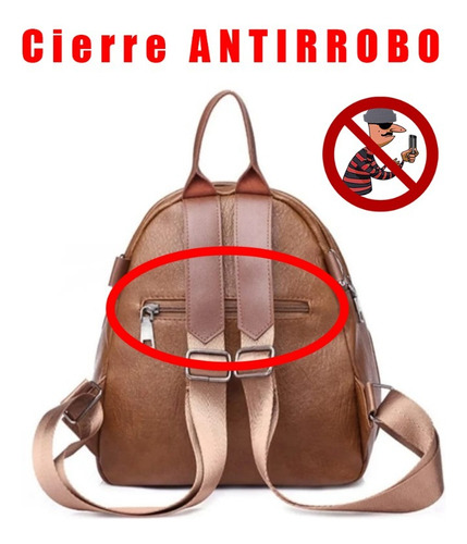Bolsa Mochila Mujer Multiposiciones Casual Viaje 1101 Sig