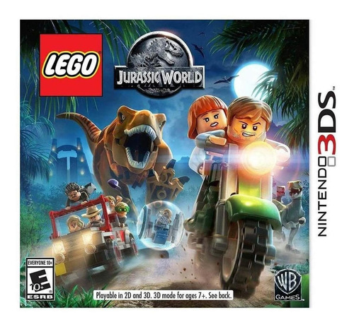 Lego Jurassic World  Jurassic World Standard Edition Warner Bros. Nintendo 3DS Físico