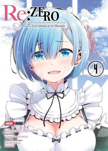 Manga - Re:zero: Una Semana En La Mansion - Vol 4