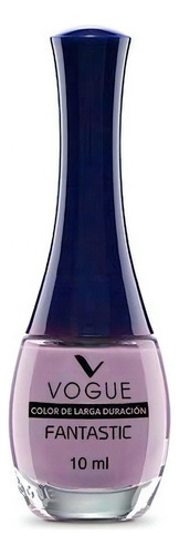 Esmalte Para Uñas Vogue Fantastic De Larga Duración 10 Ml Color Lavanda