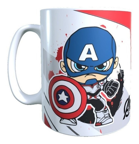 Taza Capitan America Avengers