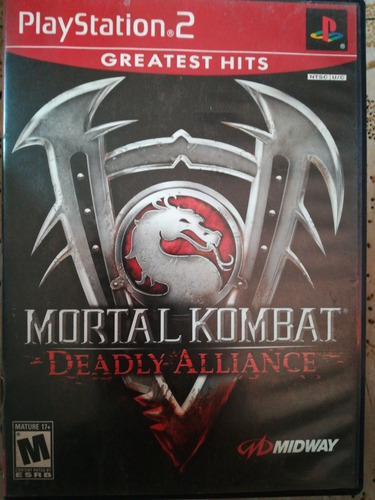 Mortal Kombat Deadly Alianza, Ps2, Usado