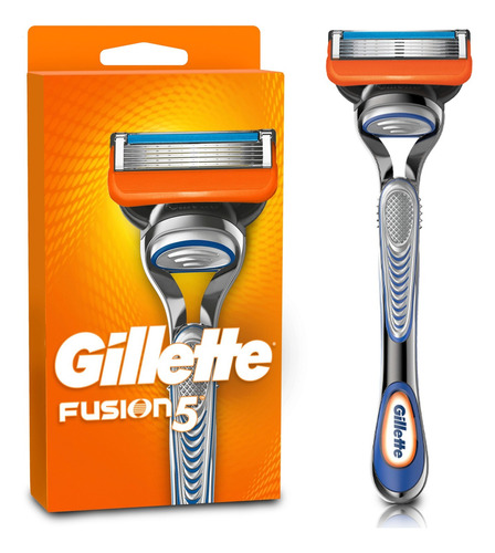 Maquina De Afeitar Gillette Fusion5 Recargable X 1und