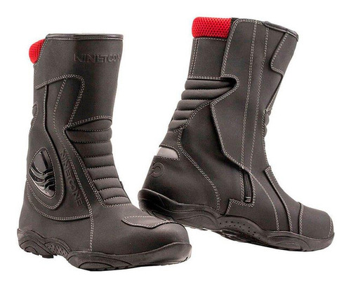 Botas Moto Adventure Cuero Con Proteccion Storm Nine To One