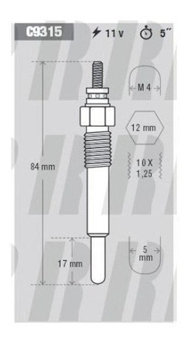 Pack 4uds Bujias Chevrolet Corsa Combo 1.7d Al 2002