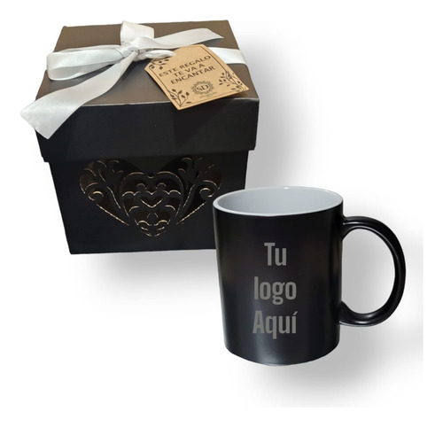 Taza Y Caja Personalizada Magica Matte. Calidad Premium