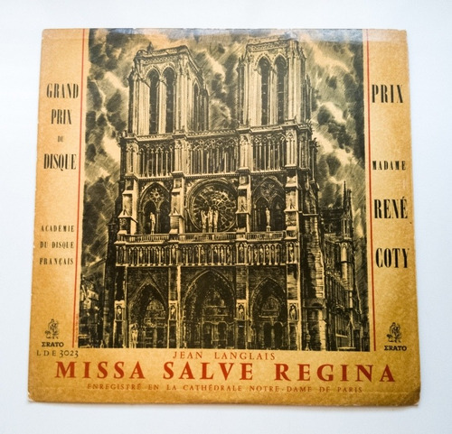 Lp Jean Langlais - Missa Salve Regina. J