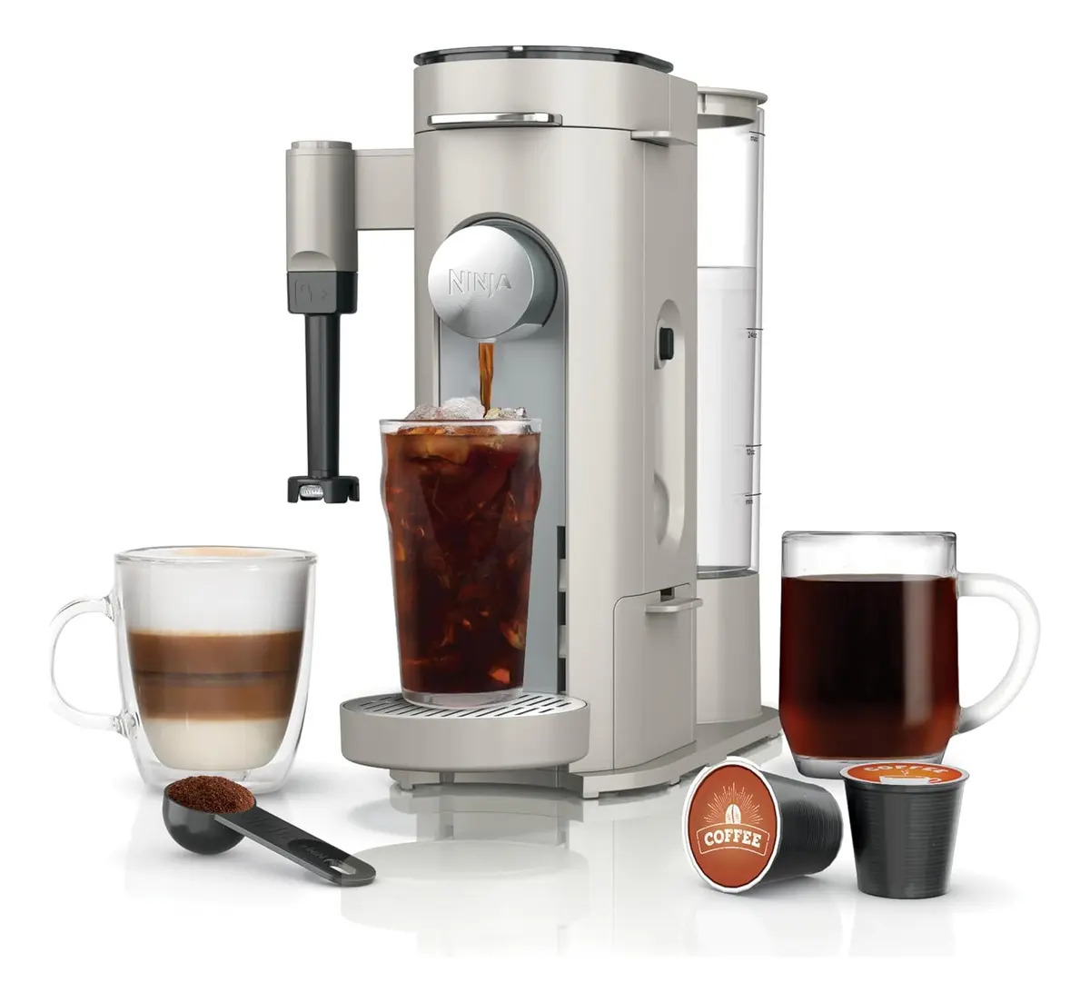 Cafetera Ninja Una Taza De Cápsulas Y Café Molido Pb051 Color Rosa 110v/220v