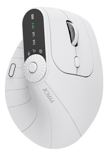 Ratón Ergonómico Recargable Inalámbrico Bluetooth 2.4g