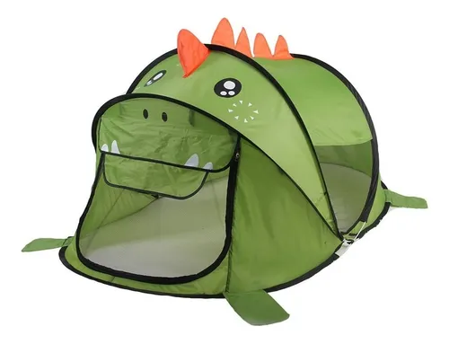 Carpa Para Niños Diseño Dinosaurio Verde Casa Campaña Carpa Para Niños Diseño Dinosaurio Verde Casa Campaña