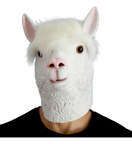 Máscara De Alpaca Tocado Máscara De Animal Máscara De