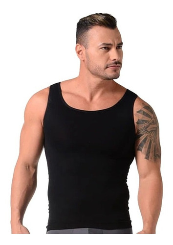 Faja Camisilla Control De Abdomen Costuras Planas Hombre