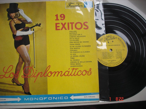 Vinyl Vinilo Lp Acetato Los Diplomaticos 19 Exitos Bailables