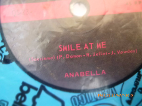 Vinilo Single De Anabella -- The Game ( H81