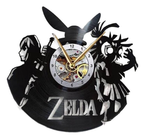 Reloj Corte Laser 0259 Zelda 