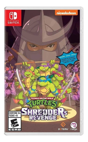 Imagen 1 de 2 de Nintendo Switch Teenage Mutant Ninja Turtles Shredder Reveng